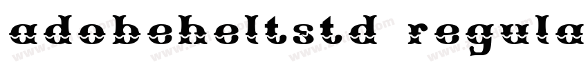adobeheltstd regular字体转换